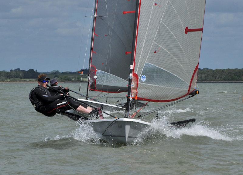 2022 Blaze Nationals at Stone day 2 photo copyright Nick Champion / www.championmarinephotography.co.uk taken at Stone Sailing Club and featuring the Blaze class