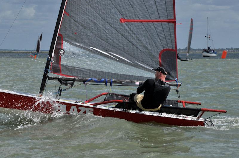 2022 Blaze Nationals at Stone day 2 photo copyright Nick Champion / www.championmarinephotography.co.uk taken at Stone Sailing Club and featuring the Blaze class