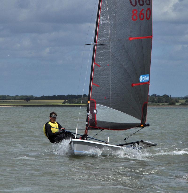 2022 Blaze Nationals at Stone day 2 photo copyright Nick Champion / www.championmarinephotography.co.uk taken at Stone Sailing Club and featuring the Blaze class