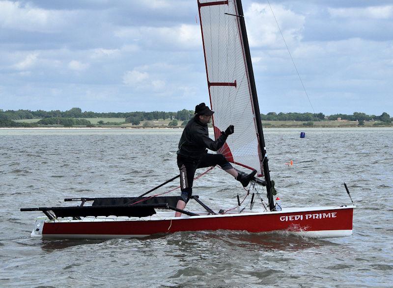 2022 Blaze Nationals at Stone day 3 photo copyright Nick Champion / www.championmarinephotography.co.uk taken at Stone Sailing Club and featuring the Blaze class