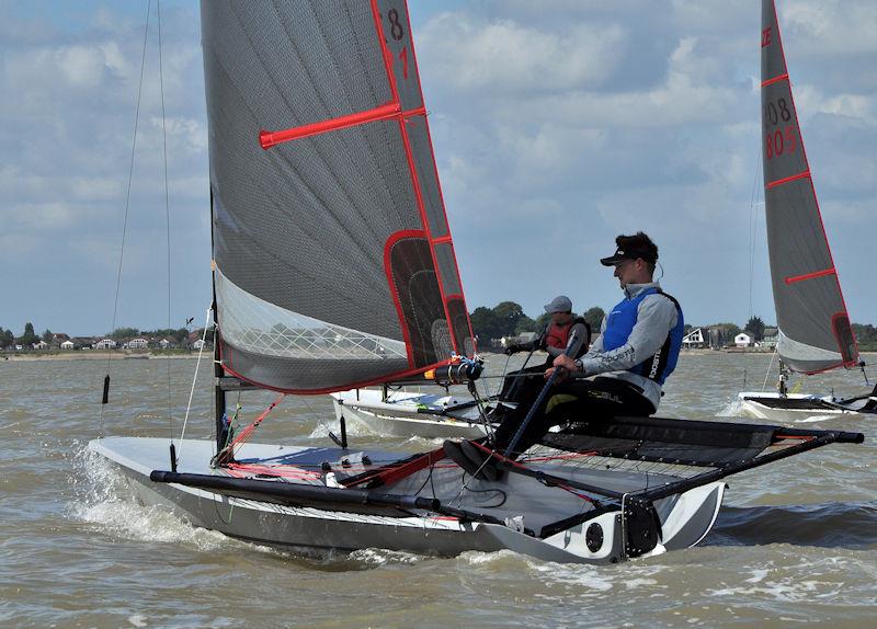 2022 Blaze Nationals at Stone day 3 photo copyright Nick Champion / www.championmarinephotography.co.uk taken at Stone Sailing Club and featuring the Blaze class