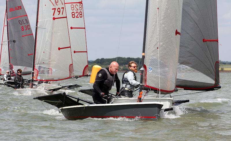 2022 Blaze Nationals at Stone day 3 photo copyright Nick Champion / www.championmarinephotography.co.uk taken at Stone Sailing Club and featuring the Blaze class