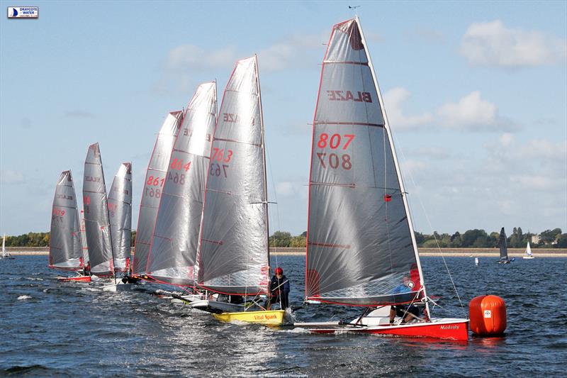Blaze Inland Championships at Draycote Water photo copyright Malcolm Lewin / malcolmlewinphotography.zenfolio.com/watersports taken at Draycote Water Sailing Club and featuring the Blaze class