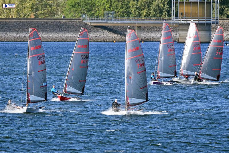 Blaze Inland Championships at Draycote Water photo copyright Malcolm Lewin / malcolmlewinphotography.zenfolio.com/watersports taken at Draycote Water Sailing Club and featuring the Blaze class