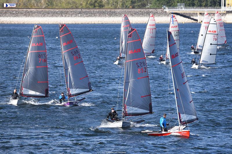 Blaze Inland Championships at Draycote Water photo copyright Malcolm Lewin / malcolmlewinphotography.zenfolio.com/watersports taken at Draycote Water Sailing Club and featuring the Blaze class