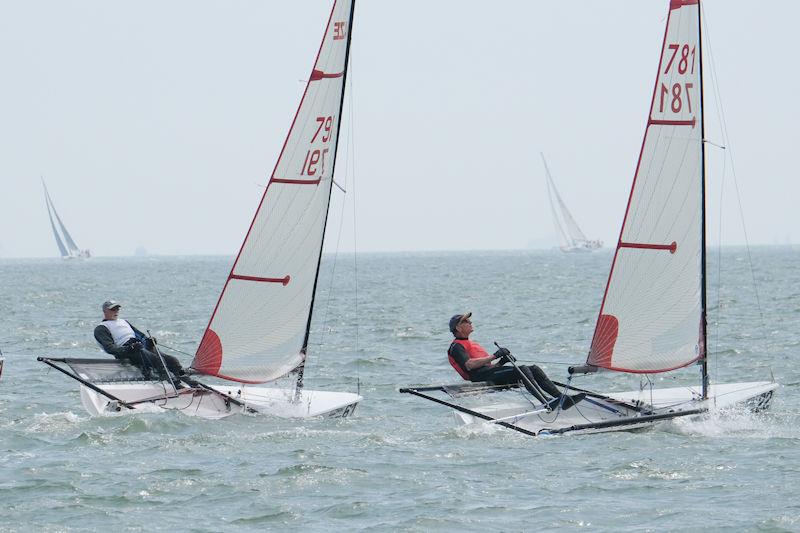 Sea Sure Blaze Nationals 2023 photo copyright Christopher Hughes Photography taken at Warsash Sailing Club and featuring the Blaze class