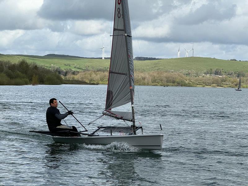 Blaze Training and Open at Carsington photo copyright Alfie Hawsworth taken at Carsington Sailing Club and featuring the Blaze class