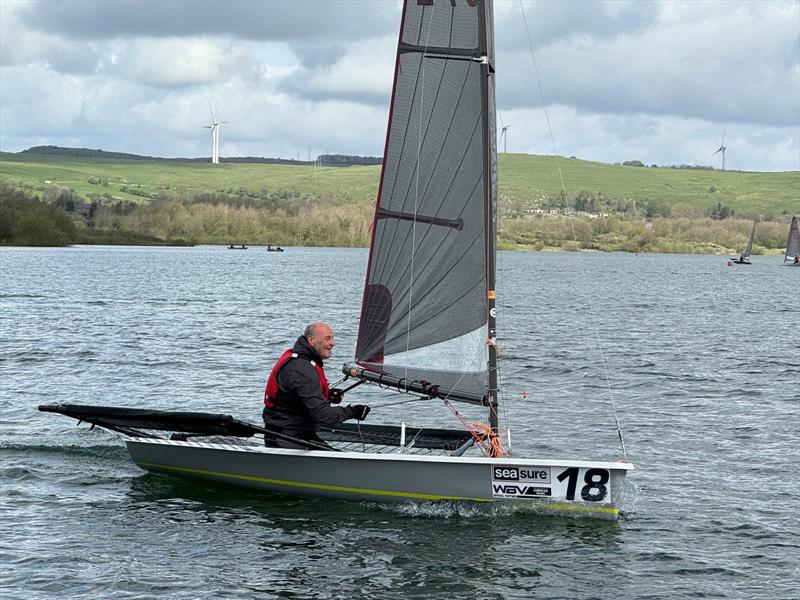 Blaze Training and Open at Carsington photo copyright Alfie Hawsworth taken at Carsington Sailing Club and featuring the Blaze class