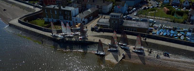 Blaze Eastern Championship at the Isle Of Sheppey photo copyright IOSSC taken at Isle of Sheppey Sailing Club and featuring the Blaze class