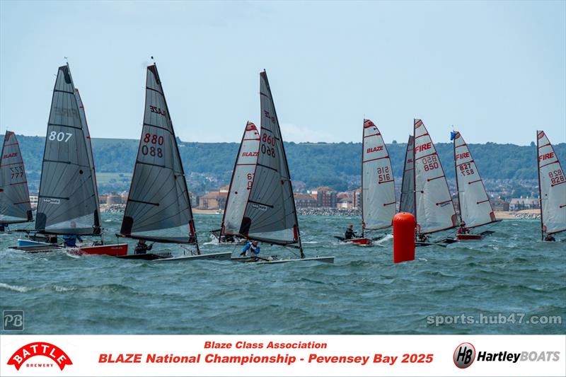 Battle Brewery and Hartley Boats Blaze Nationals at Pevensey Bay - photo © Petru Balau Sports Photography / sports.hub47.com