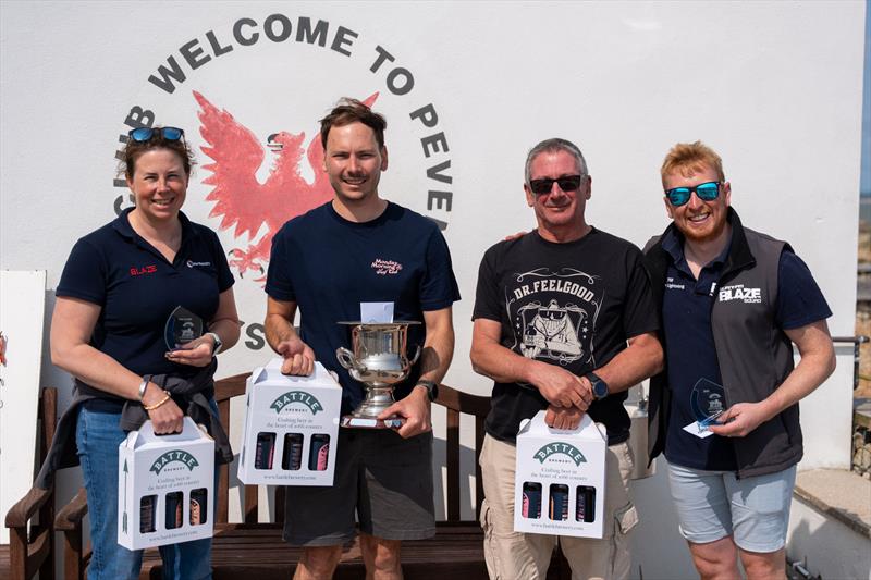 Winners at the Battle Brewery and Hartley Boats Blaze Nationals at Pevensey Bay - photo © Petru Balau Sports Photography / sports.hub47.com