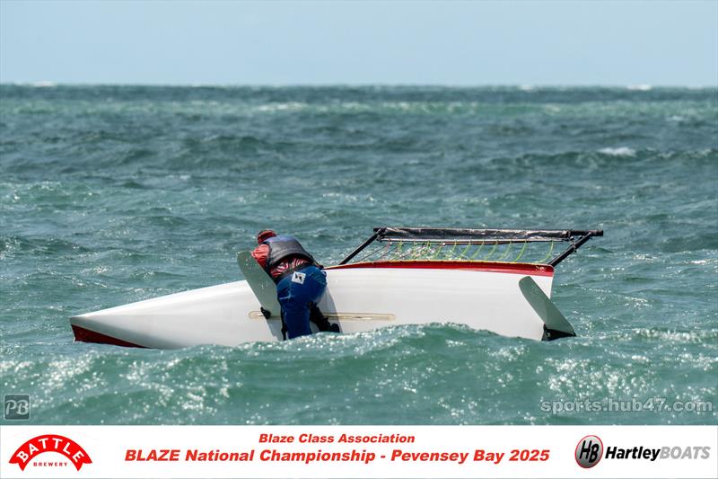 Pete Barlow, 1st Great Grandmaster at the Battle Brewery and Hartley Boats Blaze Nationals at Pevensey Bay - photo © Petru Balau Sports Photography / sports.hub47.com