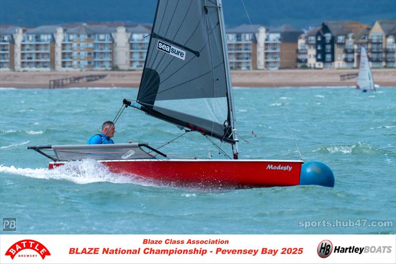 Nick Ripley, 1st Fire at the Battle Brewery and Hartley Boats Blaze Nationals at Pevensey Bay - photo © Petru Balau Sports Photography / sports.hub47.com
