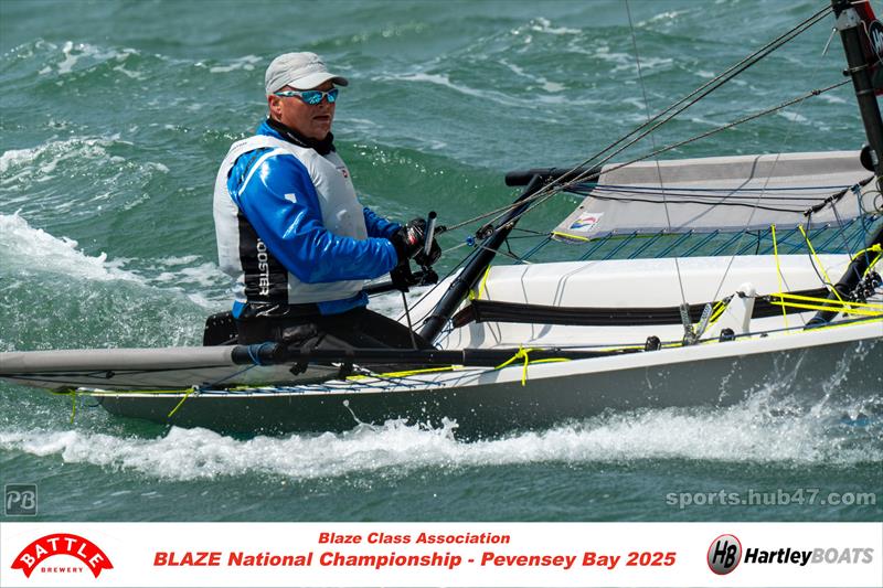 Lee Marriott during the Battle Brewery and Hartley Boats Blaze Nationals at Pevensey Bay - photo © Petru Balau Sports Photography / sports.hub47.com