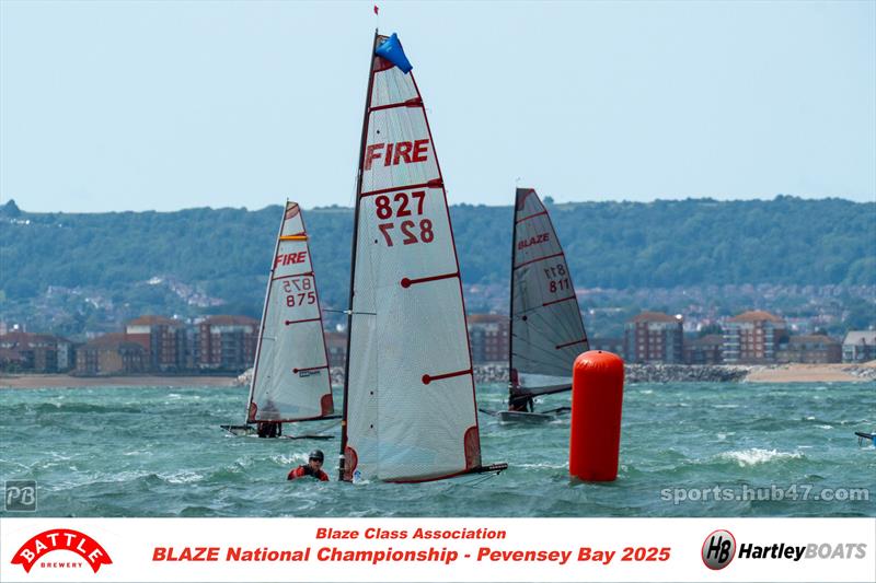Hugh Kingdon wins the Endeavour Trophy during the Battle Brewery and Hartley Boats Blaze Nationals at Pevensey Bay - photo © Petru Balau Sports Photography / sports.hub47.com