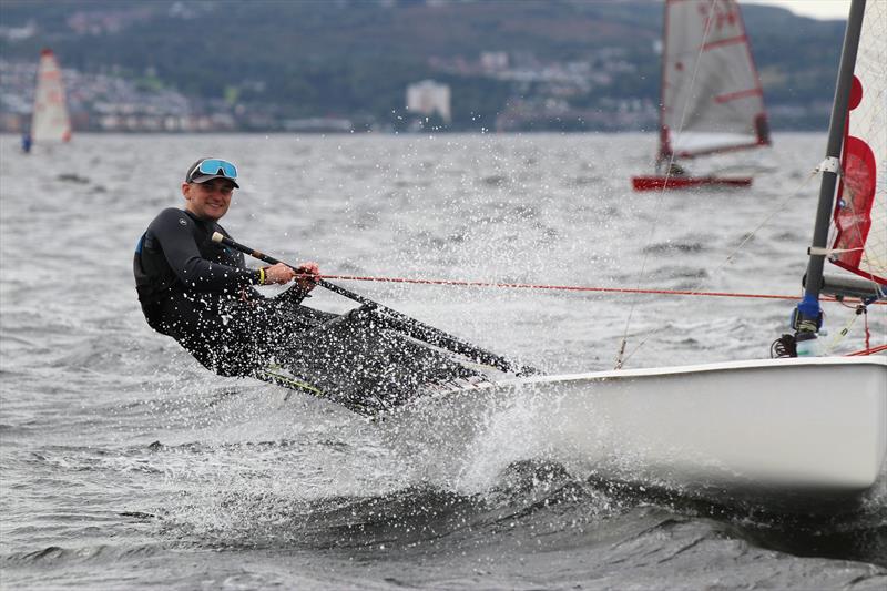 Marine13 Blaze Scottish Championship at Helensburgh  photo copyright Dougie Bell taken at Helensburgh Sailing Club and featuring the Blaze class
