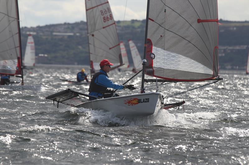 Marine13 Blaze Scottish Championship at Helensburgh  photo copyright Dougie Bell taken at Helensburgh Sailing Club and featuring the Blaze class