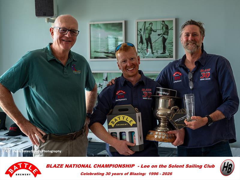 BCA Chairmen in and out - Battle Brewery and Hartley Boats Blaze Nationals at Lee-on-the-Solent photo copyright Petru Balau Sports Photography / sports.hub47.com taken at Lee-on-the-Solent Sailing Club and featuring the Blaze class