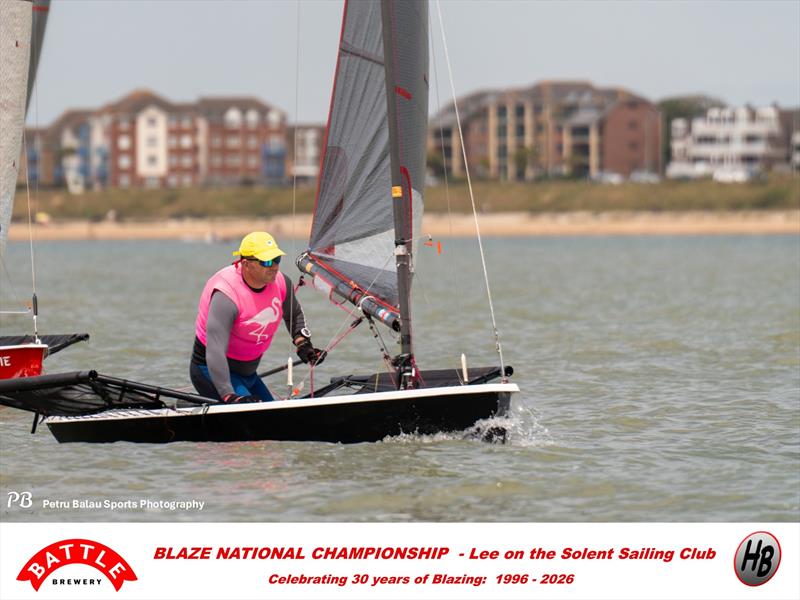 Dk of the day - Battle Brewery and Hartley Boats Blaze Nationals at Lee-on-the-Solent photo copyright Petru Balau Sports Photography / sports.hub47.com taken at Lee-on-the-Solent Sailing Club and featuring the Blaze class