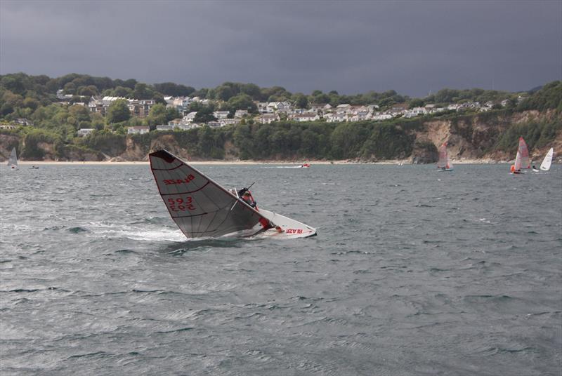Charlestown Regatta at Porthpean photo copyright Stacey Bray taken at Porthpean Sailing Club and featuring the Blaze class