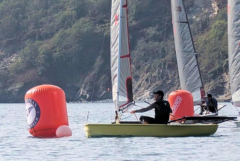 Fast Fleet Winner, Rob Staines - 75th Birthday Regatta at Porthpean photo copyright Rob Adkins taken at Porthpean Sailing Club and featuring the Blaze class