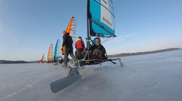 2019 European Ice Blokart Championships photo copyright Steve Harvey taken at  and featuring the Blokart class