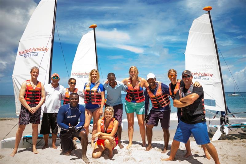 Saskia Clark Masterclass at BodyHoliday Saint Lucia photo copyright Dani Devaux taken at BodyHoliday Saint Lucia Sailing Club & School and featuring the  class