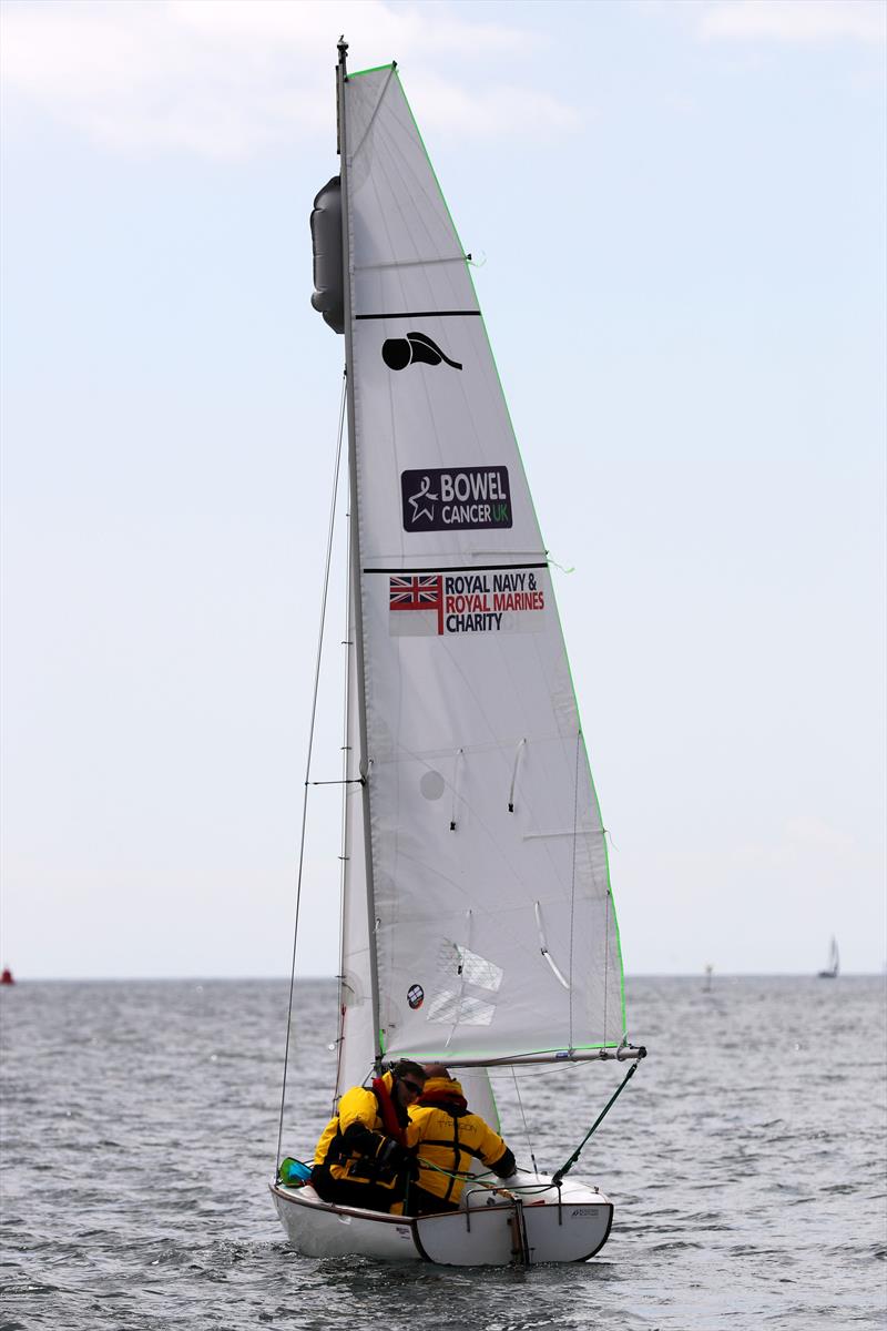 Mark Belamarich and Phil Slade's Bosun Challenge sets off photo copyright Caroline Davies taken at  and featuring the Bosun class