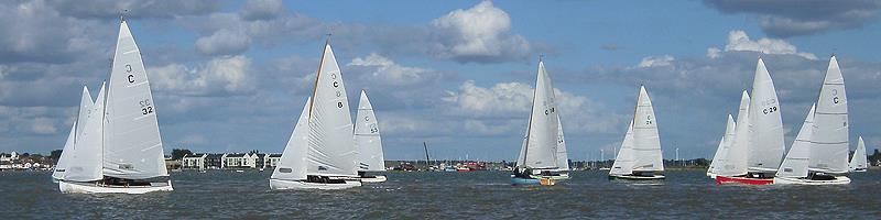 Pyefleet Week day 6 photo copyright Fiona Brown / www.fionabrown.com taken at Brightlingsea Sailing Club and featuring the Brightlingsea One Design class