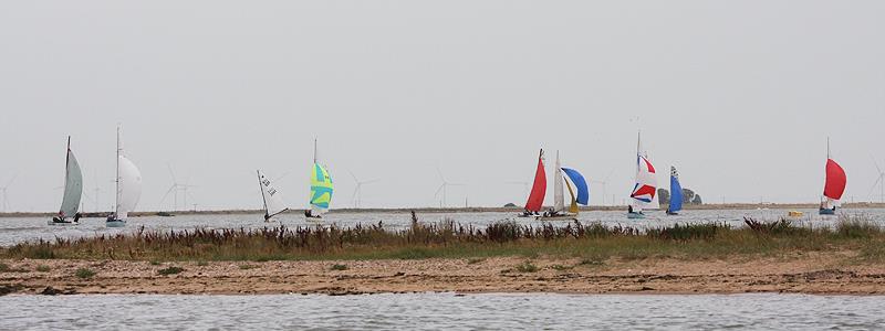 Day 4 of Zhik Pyefleet Week at Brightlingsea  photo copyright Fiona Brown / www.fionabrown.com taken at Brightlingsea Sailing Club and featuring the Brightlingsea One Design class
