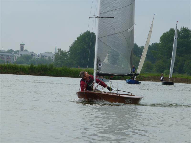 British Moths at Medley photo copyright G Ferry taken at Medley Sailing Club and featuring the British Moth class