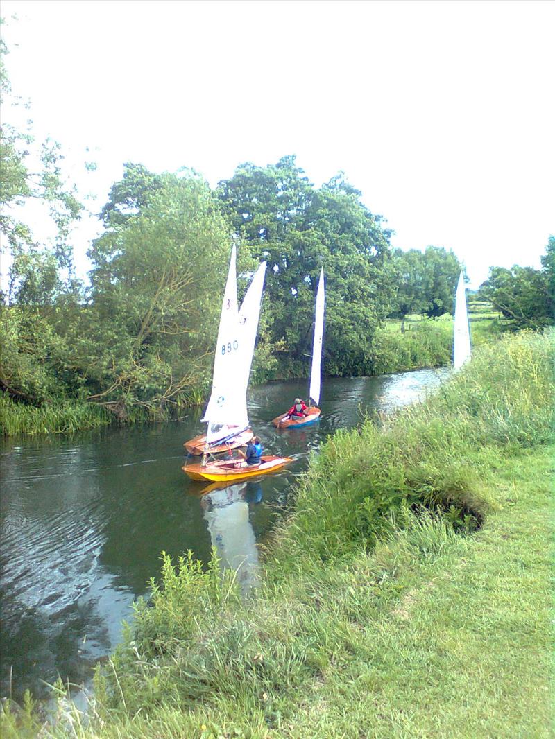 British Moths at Chippenham photo copyright Laura Honey taken at Chippenham Sailing & Canoe Club and featuring the British Moth class