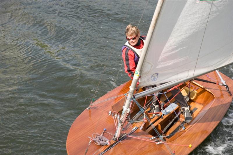 British Moths at Chippenham photo copyright Andrew Perrott taken at Chippenham Sailing & Canoe Club and featuring the British Moth class