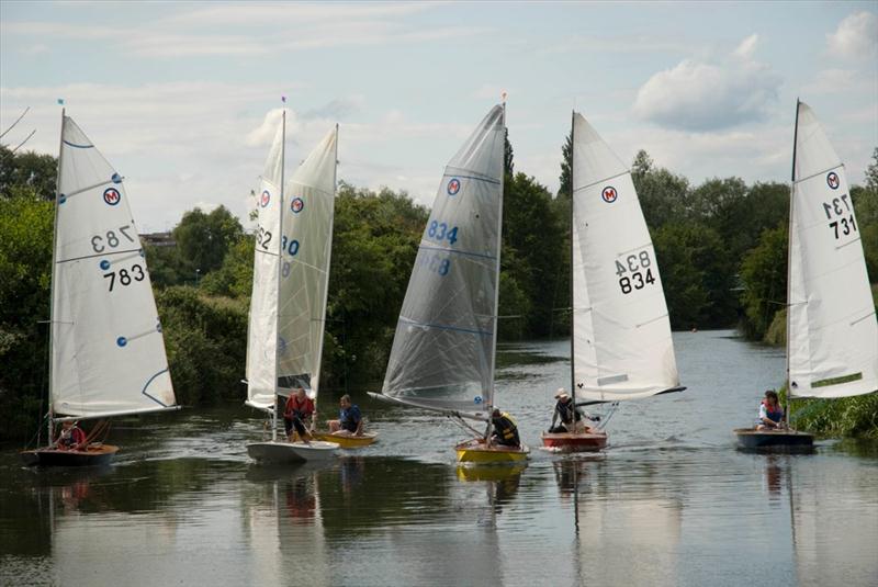 British Moths at Chippenham photo copyright Andrew Perrott taken at Chippenham Sailing & Canoe Club and featuring the British Moth class