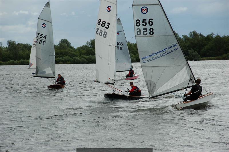 British Moths at Hunts photo copyright Jeannette Chin taken at Hunts Sailing Club and featuring the British Moth class