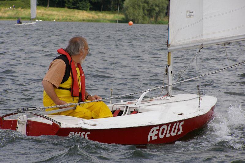 A rarity in dinghy terms: an all-aluminium boat - photo © British Moth Association