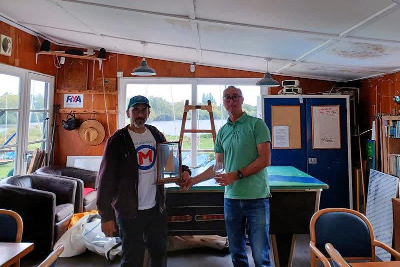 British Moth open meeting at Desborough photo copyright Duncan Laverty taken at Desborough Sailing Club and featuring the British Moth class