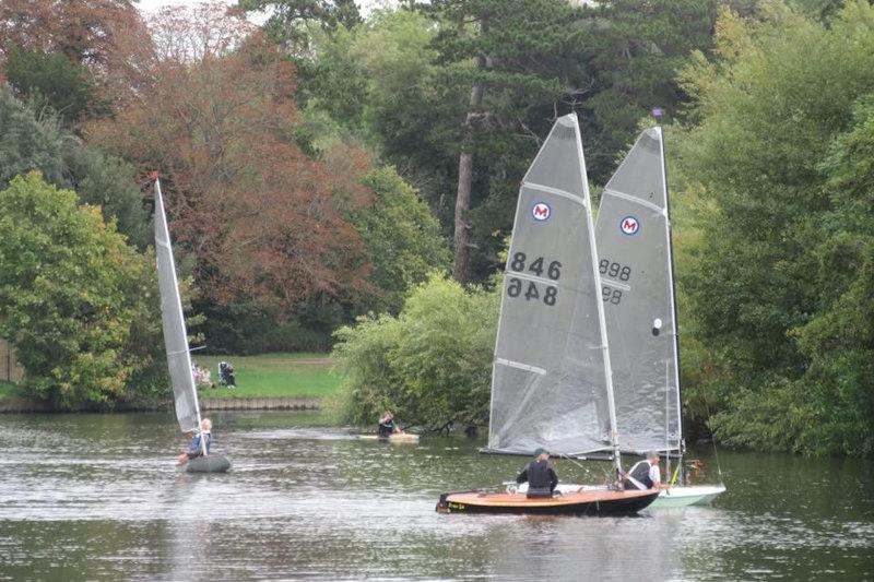 British Moth open meeting at Desborough photo copyright Duncan Laverty taken at Desborough Sailing Club and featuring the British Moth class