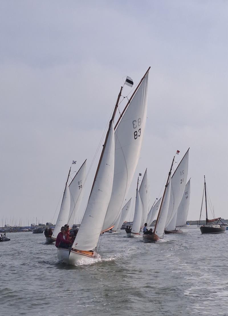 Broads One Design weekend at Aldeburgh photo copyright Kate Aitken taken at Aldeburgh Yacht Club and featuring the Broads One Design class