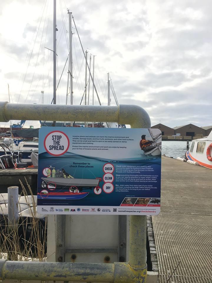 Sussex Uni erects Environmental Signs on the Dock photo copyright BUSA taken at  and featuring the BUSA class