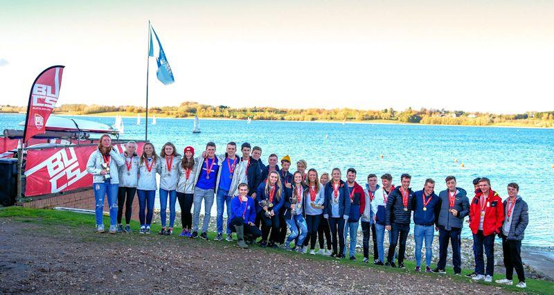 British University Fleet Racing Championships 2018 photo copyright Josh East Photography / www.instagram.com/jjreast taken at Draycote Water Sailing Club and featuring the BUSA class