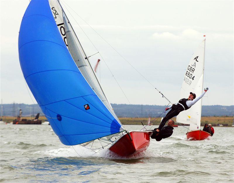 Round the Isle of Sheppey race 2014 photo copyright Nick Champion / www.championmarinephotography.co.uk taken at Isle of Sheppey Sailing Club and featuring the Buzz class