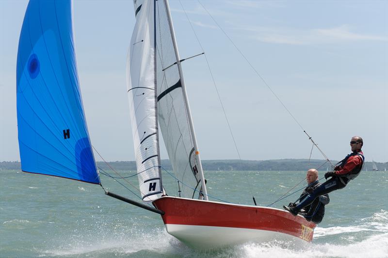 Buzz Nationals at Warsash photo copyright Iain McLuckie taken at Warsash Sailing Club and featuring the Buzz class