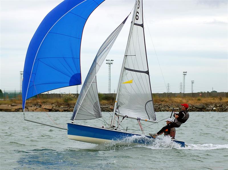 Isle of Sheppey Round the Island Race photo copyright Nick Champion / www.championmarinephotography.co.uk taken at Isle of Sheppey Sailing Club and featuring the Buzz class