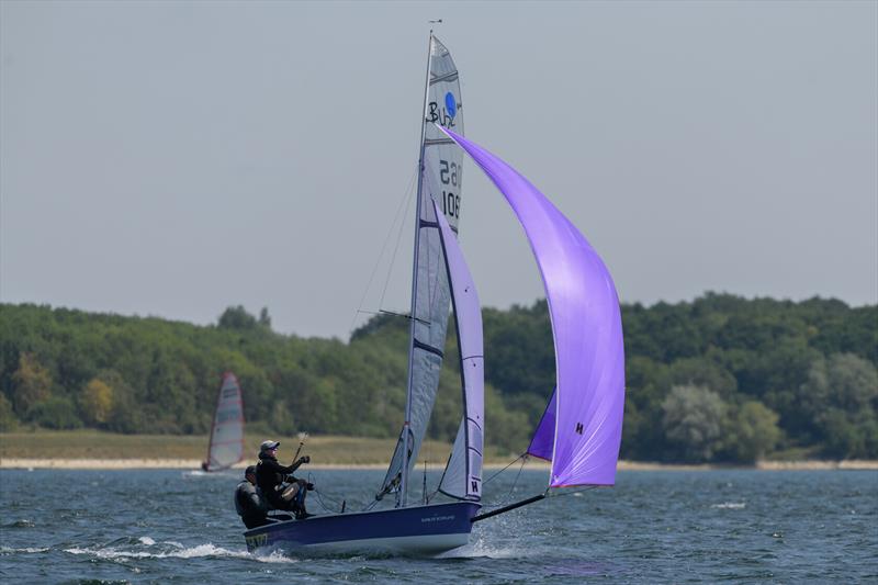 Buzz Inland Championship 2026 at the Grafham Skiff Challenge 2026 photo copyright Paul Sanwell / OPP taken at Grafham Water Sailing Club and featuring the Buzz class