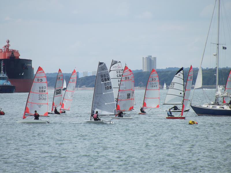 Byte nationals at GJW Direct SailFest photo copyright John Saunders taken at  and featuring the Byte class