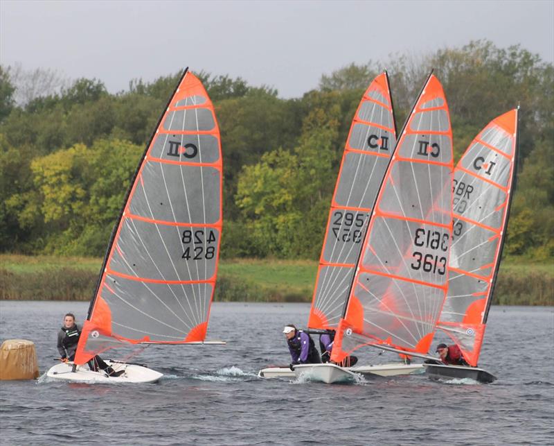 Byte Inlands at Bowmoor photo copyright John Saunders taken at Bowmoor Sailing Club and featuring the Byte class