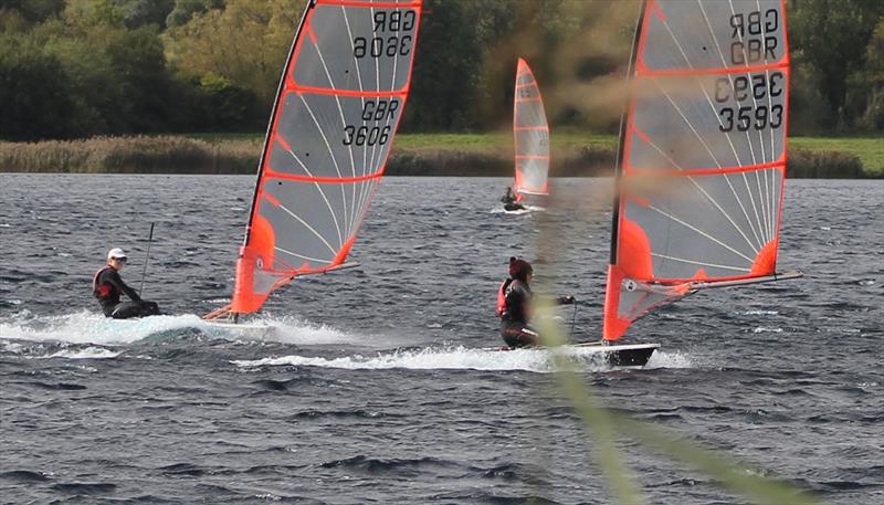 Byte Inlands at Bowmoor photo copyright John Saunders taken at Bowmoor Sailing Club and featuring the Byte class