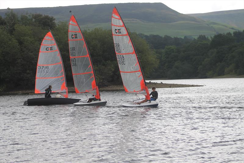 Combs Byte Open photo copyright John Saunders taken at Combs Sailing Club and featuring the Byte class