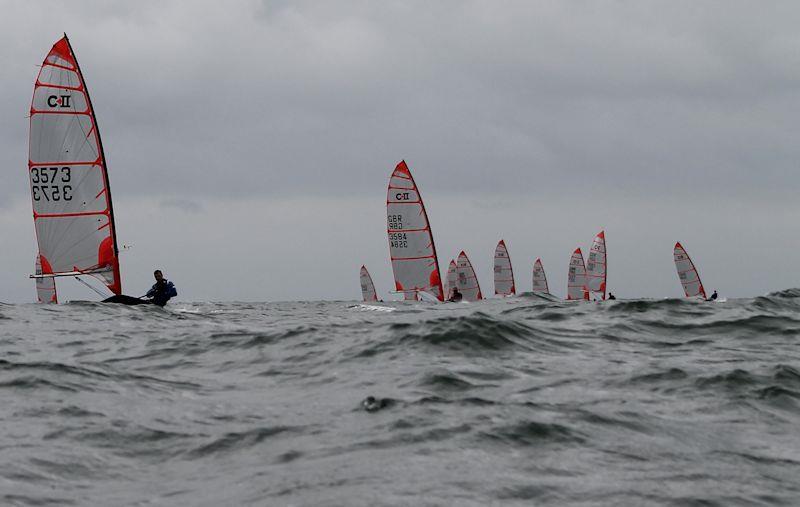 Byte National Championship at Mumbles photo copyright John Saunders taken at Mumbles Yacht Club and featuring the Byte class